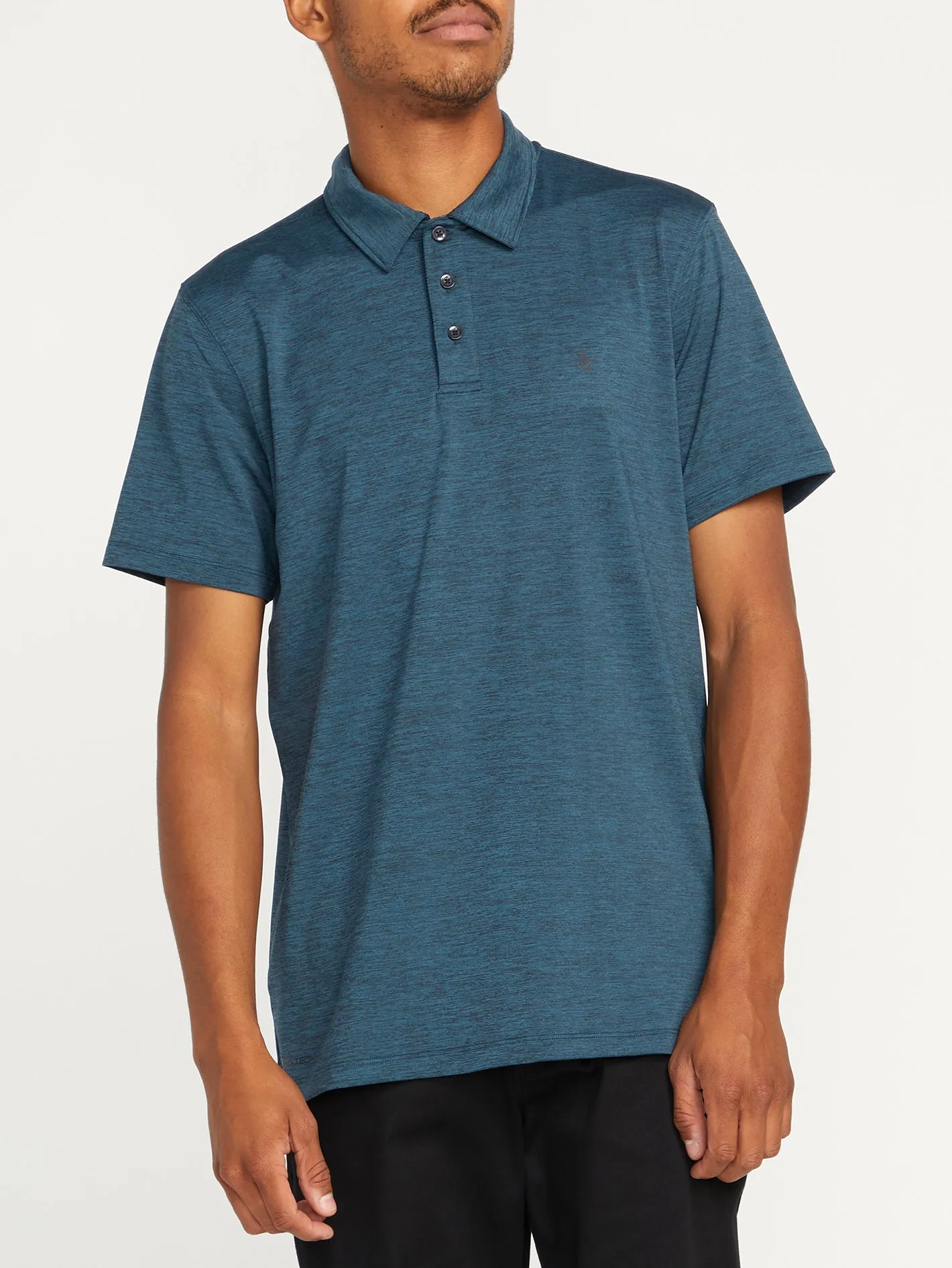 Hazard Pro Polo Short Sleeve Shirt - Cruzer Blue sold by Volcom