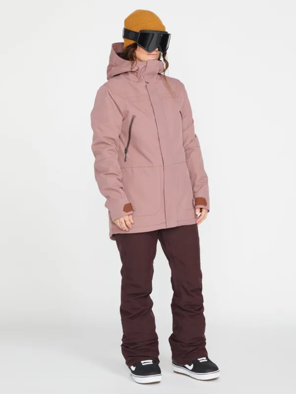 Womens Shadow Insulated Jacket - Rosewood (2022) sold by Volcom