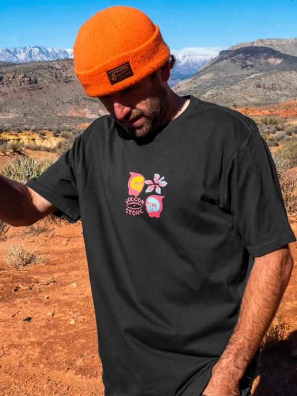 Flower Budz Farm to Yarn Short Sleeve Tee - Stealth sold by Volcom