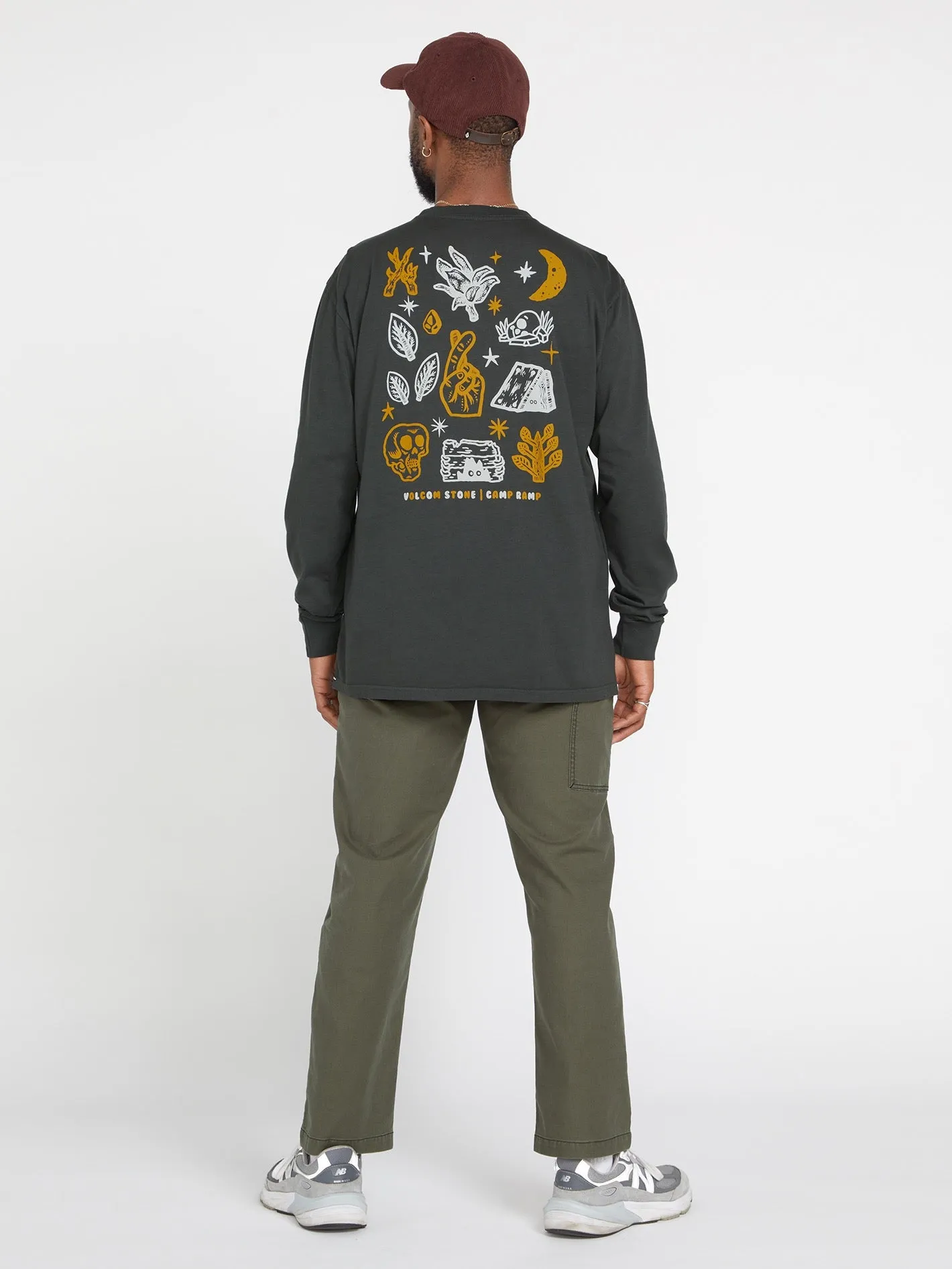 Volcom Entertainment Fat Tony Long Sleeve Tee - Stealth sold by Volcom product image thumbnail 3