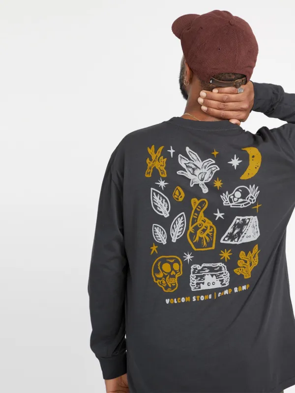 Volcom Entertainment Fat Tony Long Sleeve Tee - Stealth sold by Volcom