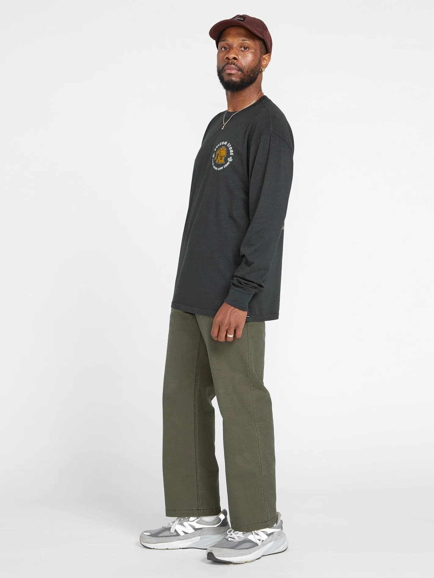 Volcom Entertainment Fat Tony Long Sleeve Tee - Stealth sold by Volcom product image thumbnail 2