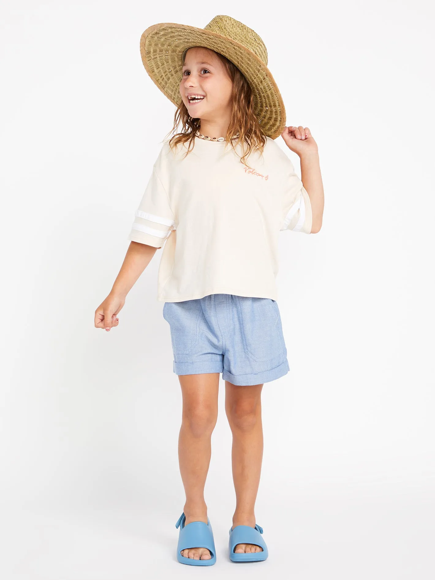Girls Throw Lil Shade Hat - Natural sold by Volcom product image thumbnail 3