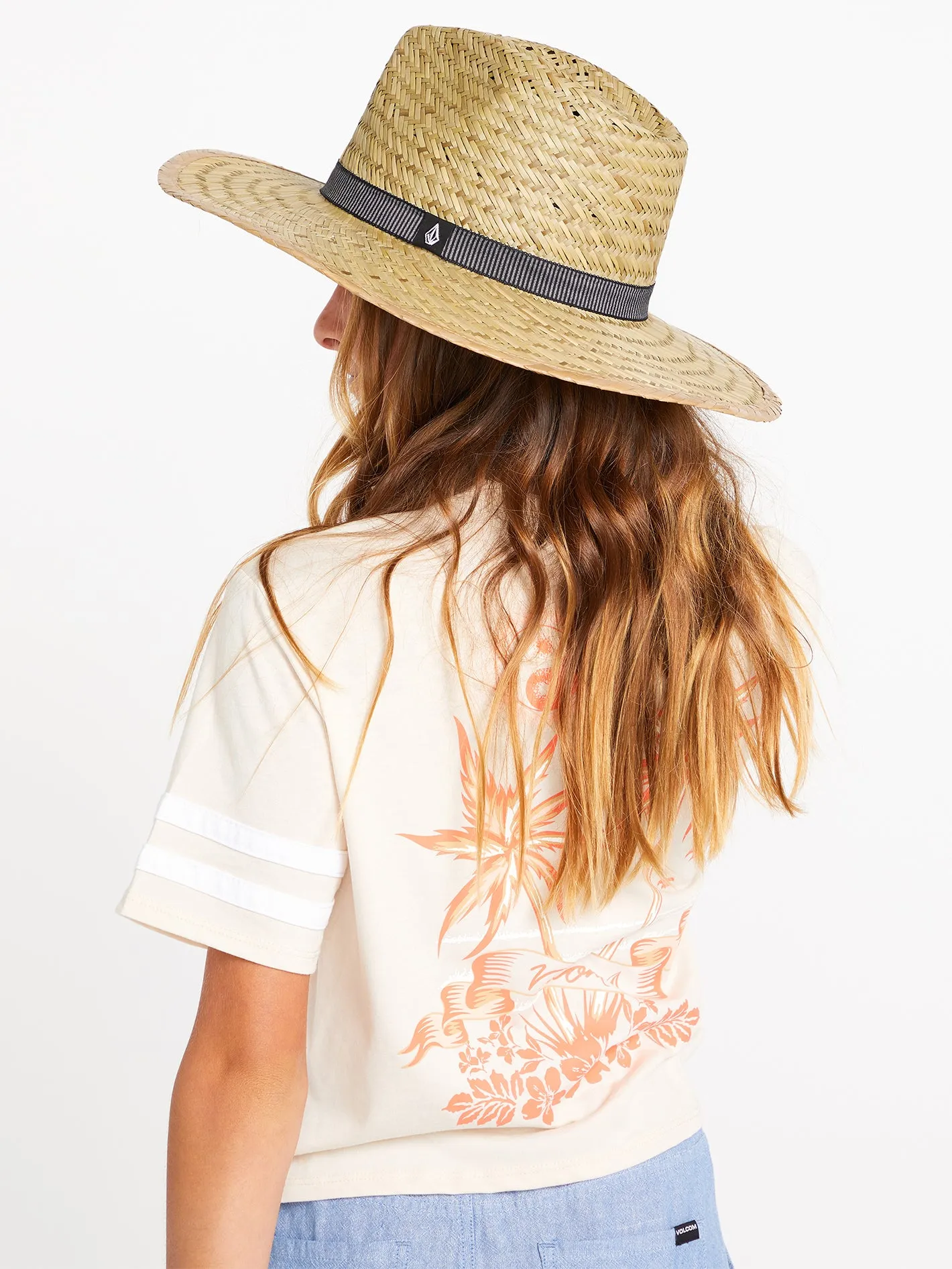 Girls Throw Lil Shade Hat - Natural sold by Volcom product image thumbnail 2