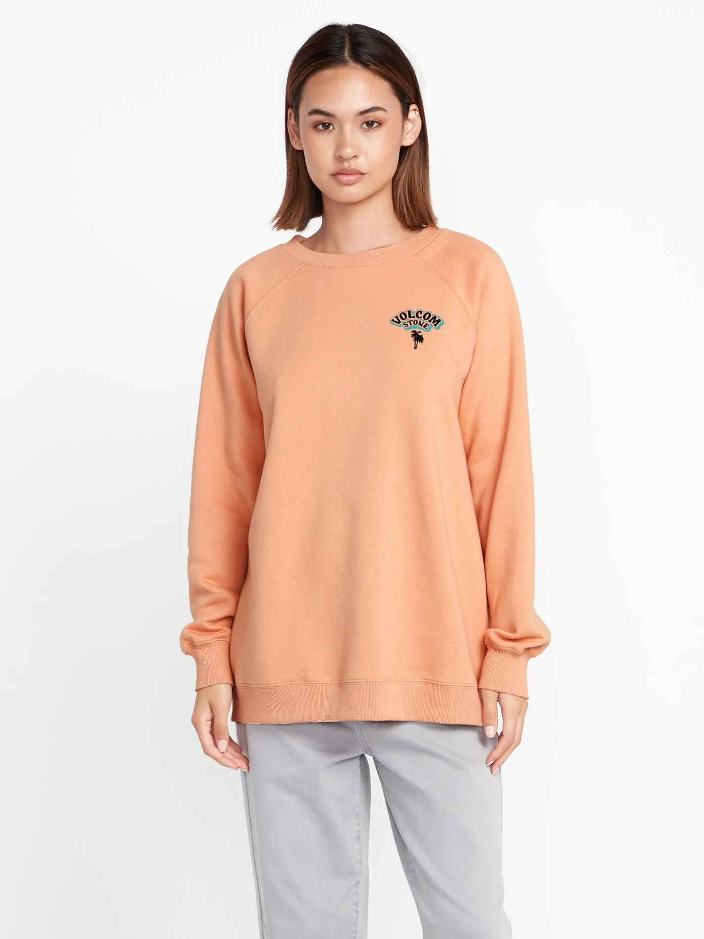 Stone Magic Boyfriend Crew - Clay sold by Volcom product image thumbnail 2
