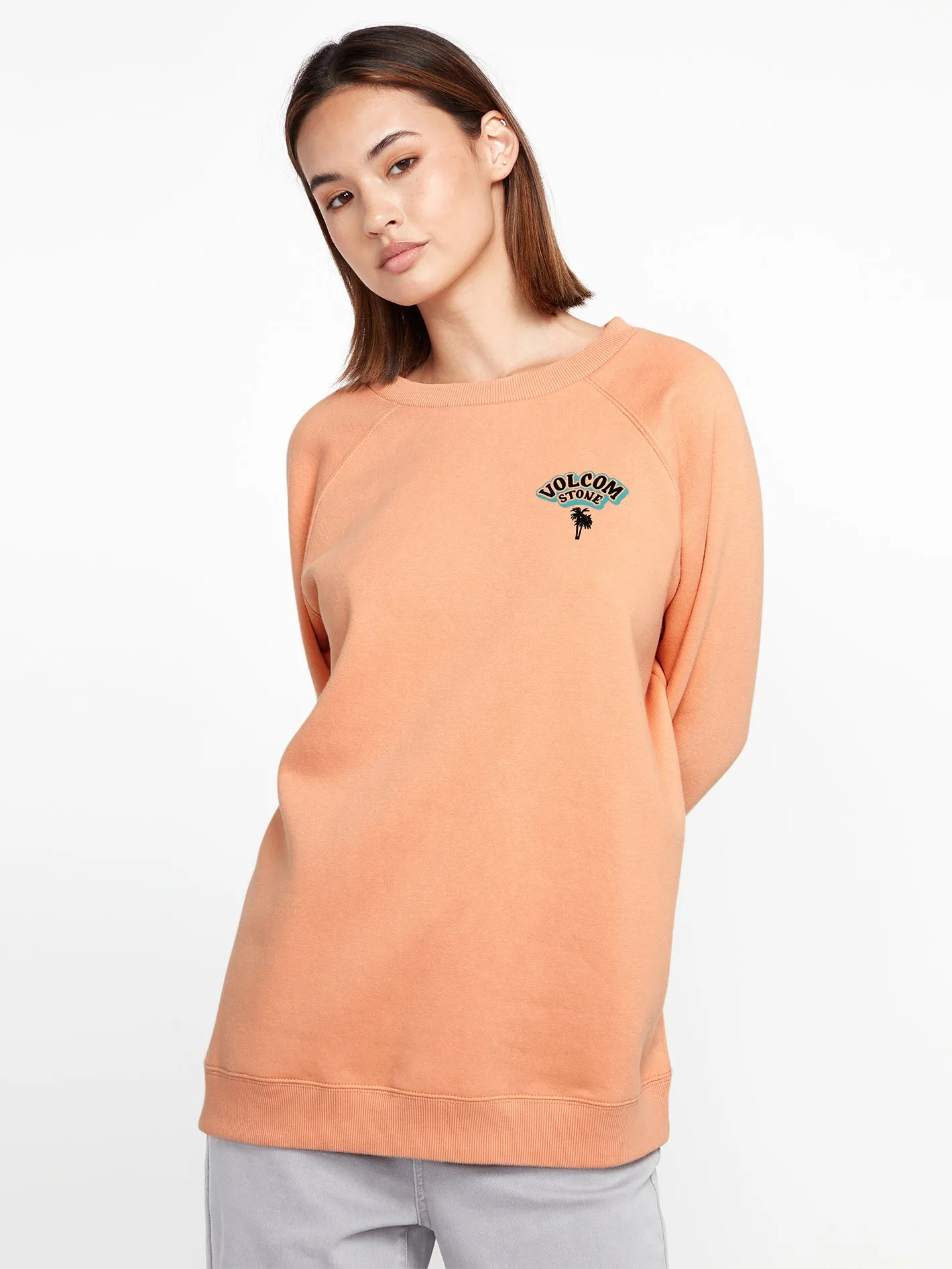 Stone Magic Boyfriend Crew - Clay sold by Volcom product image thumbnail 3