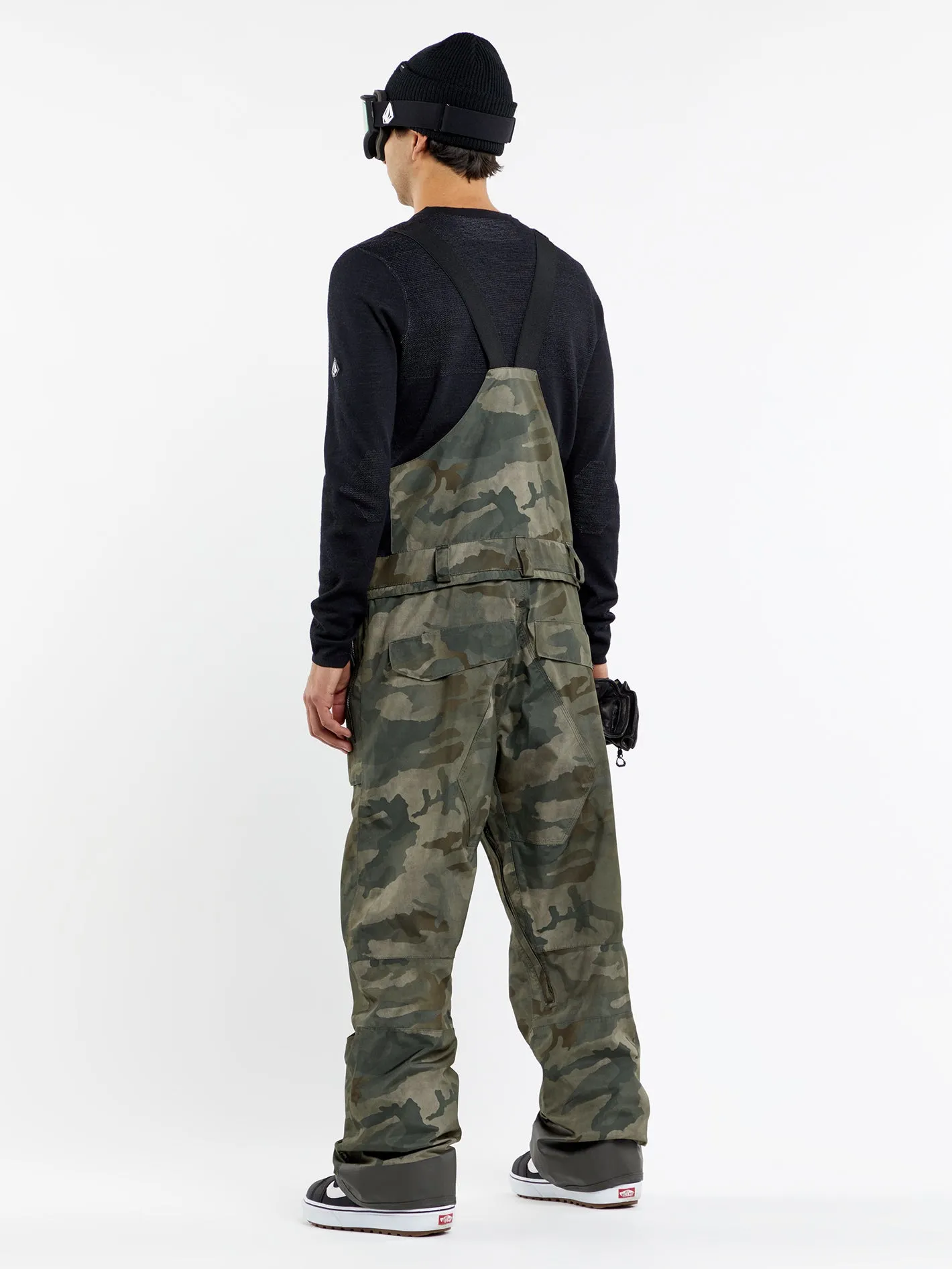 Mens Rain Gore-Tex Bib Overalls - Cloudwash sold by Volcom product image thumbnail 2