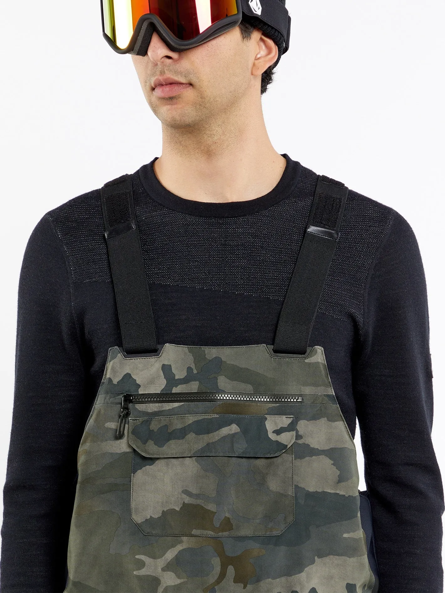 Mens Rain Gore-Tex Bib Overalls - Cloudwash sold by Volcom product image thumbnail 3