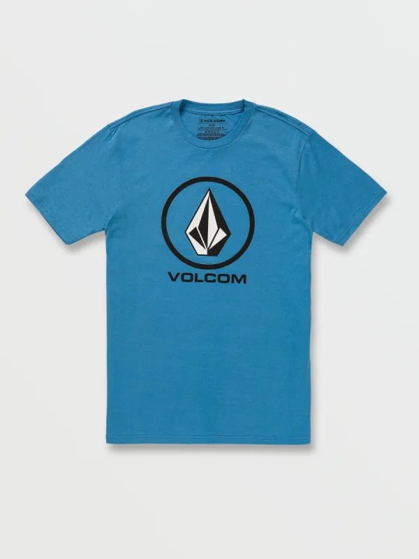 Crisp Stone Short Sleeve Tee - Blue Drift sold by Volcom