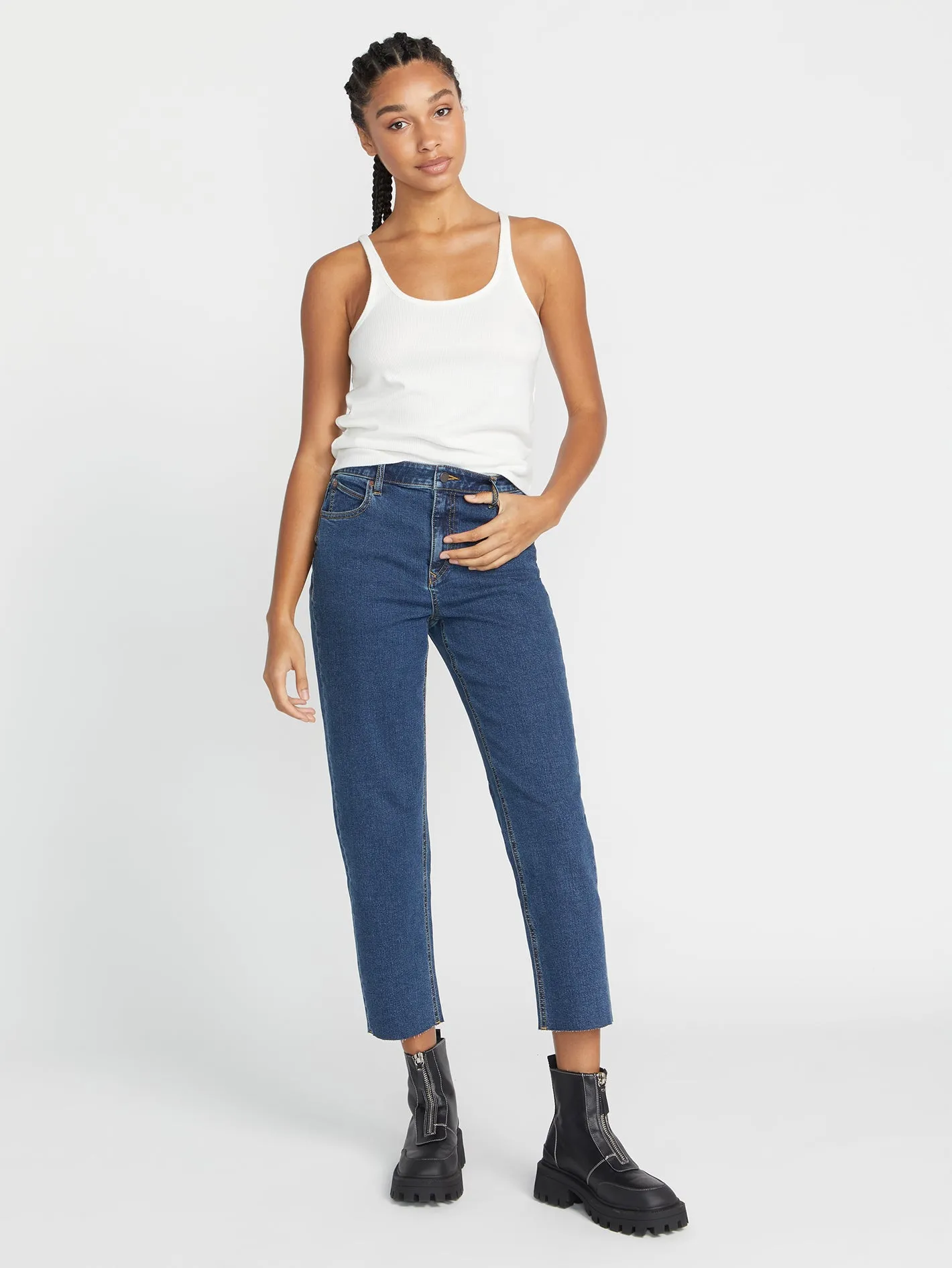 Stoned Straight Jeans - Vintage sold by Volcom