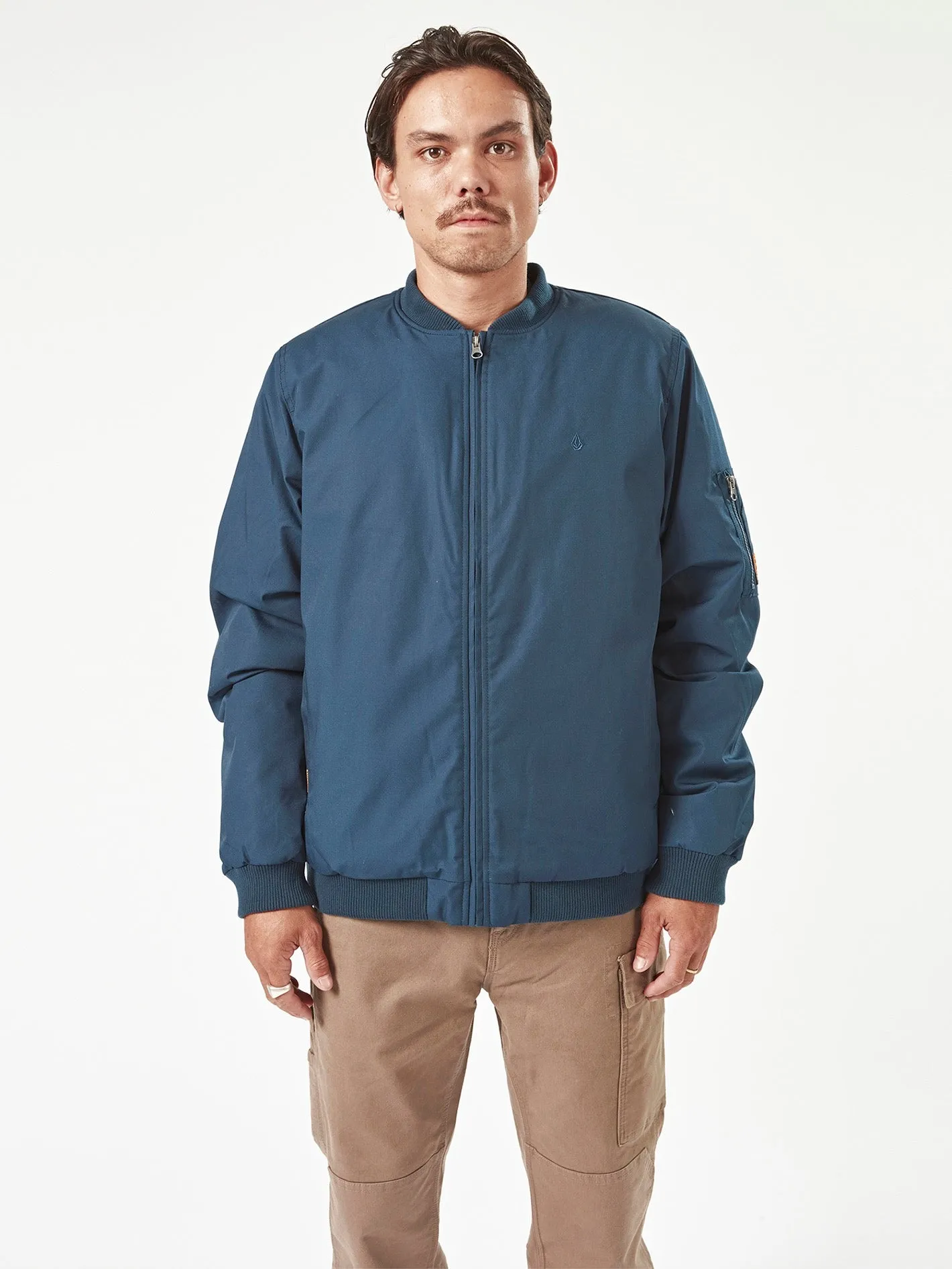 Volcom Workwear Jacket Navy Parallel