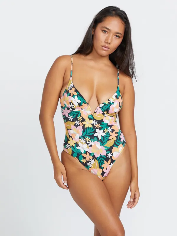 Had Me At Aloha One Piece Swimsuit - Multi sold by Volcom