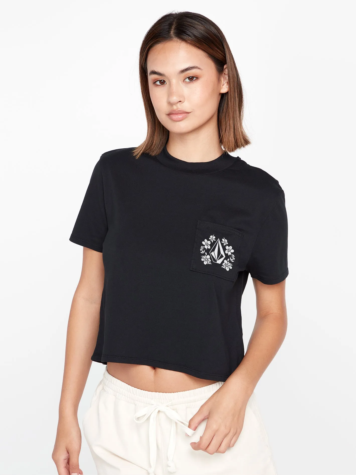 Pocket Dial Short Sleeve Tee - Black sold by Volcom product image thumbnail 3