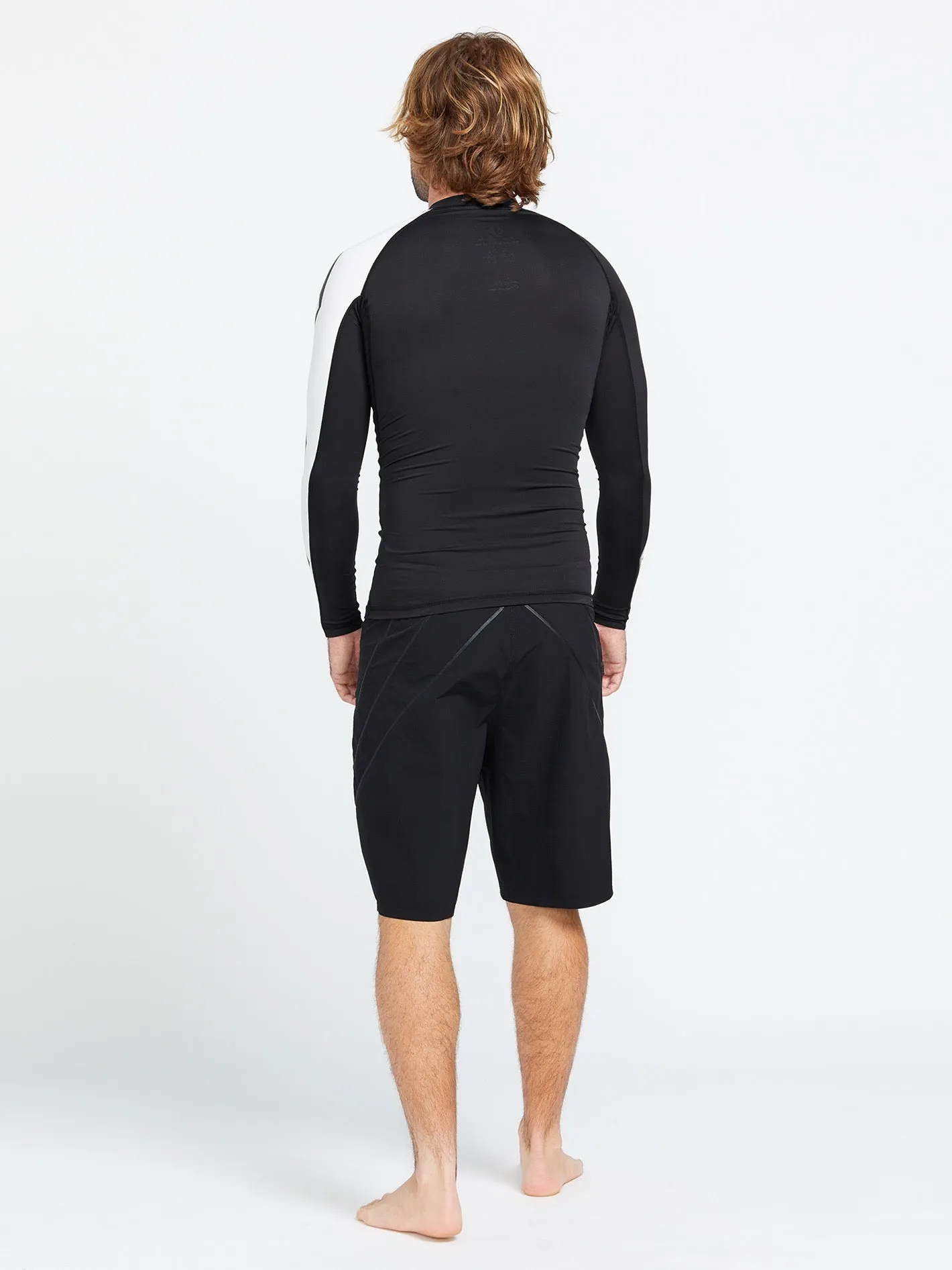 Surf Vitals Jack Robinson Long Sleeve Rashguard - Black sold by Volcom product image thumbnail 4