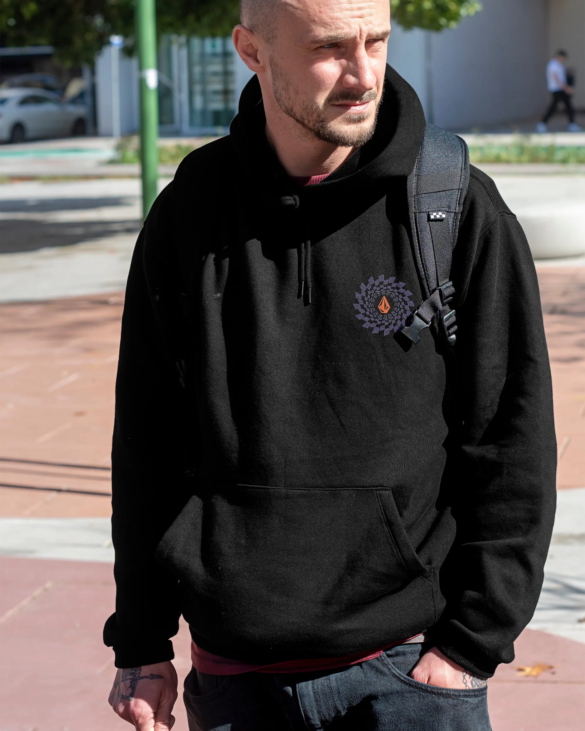 Watanite Pullover Hoodie - Black sold by Volcom