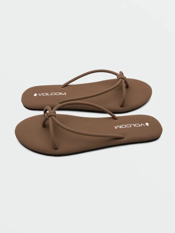 Fast Forward Sandals - Tan sold by Volcom