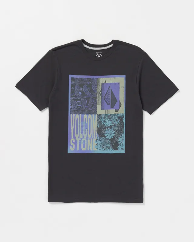 Quadrant Short Sleeve Tee - Washed Black Heather made by Volcom