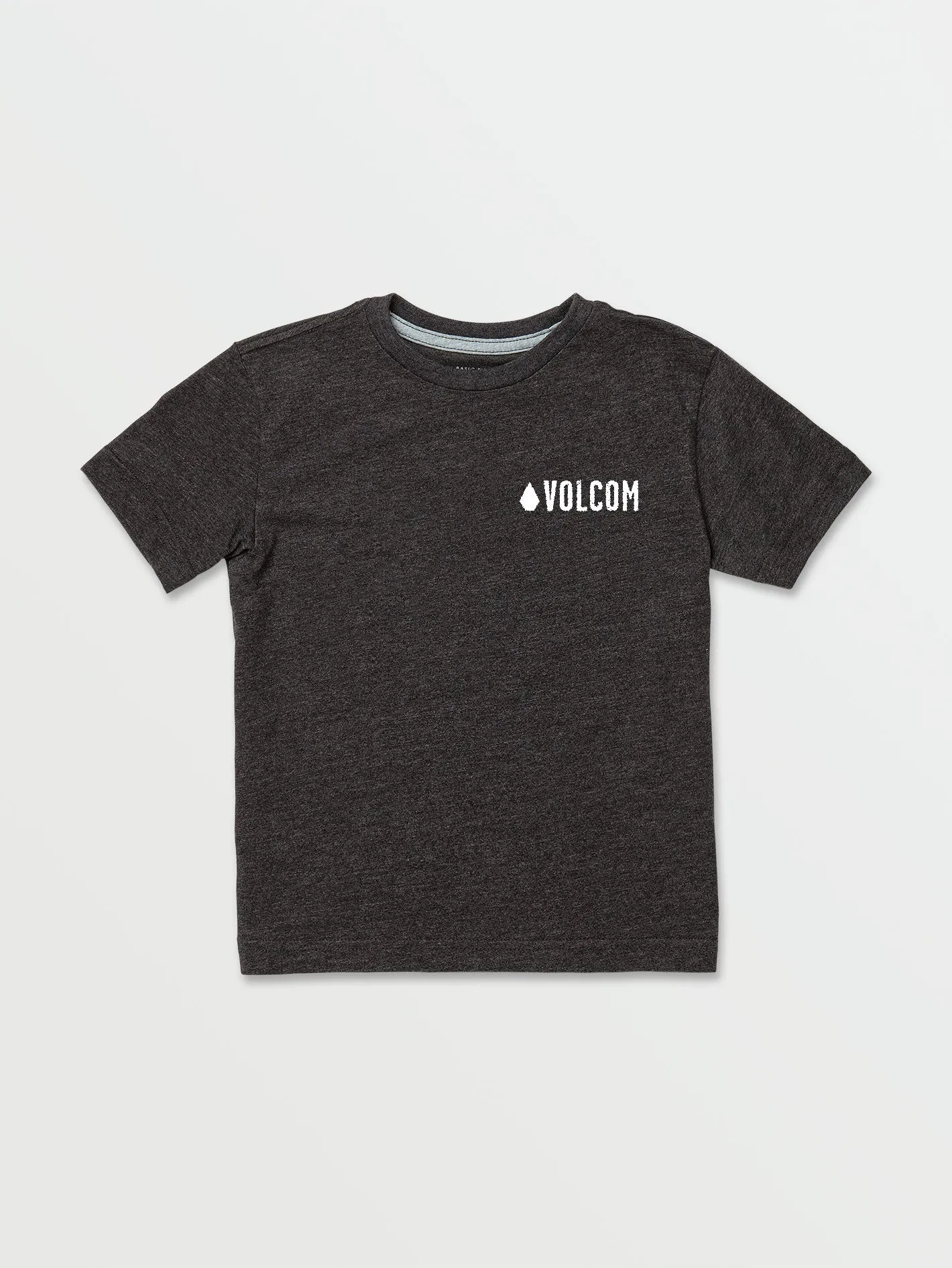 Little Boys Print Fill Short Sleeve Tee - Heather Black sold by Volcom
