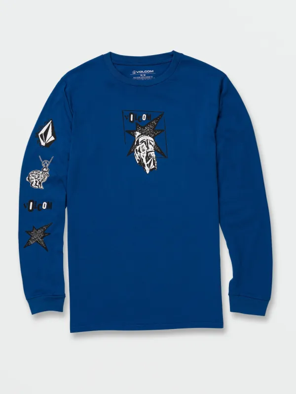 Ohgee Long Sleeve Tee - Royal sold by Volcom