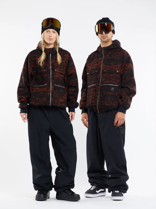 Dustbox Jacket - Maroon Camo sold by Volcom