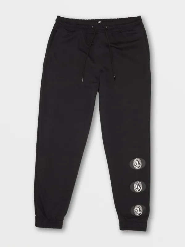 Stone Stacker Fleece Pants - Black sold by Volcom