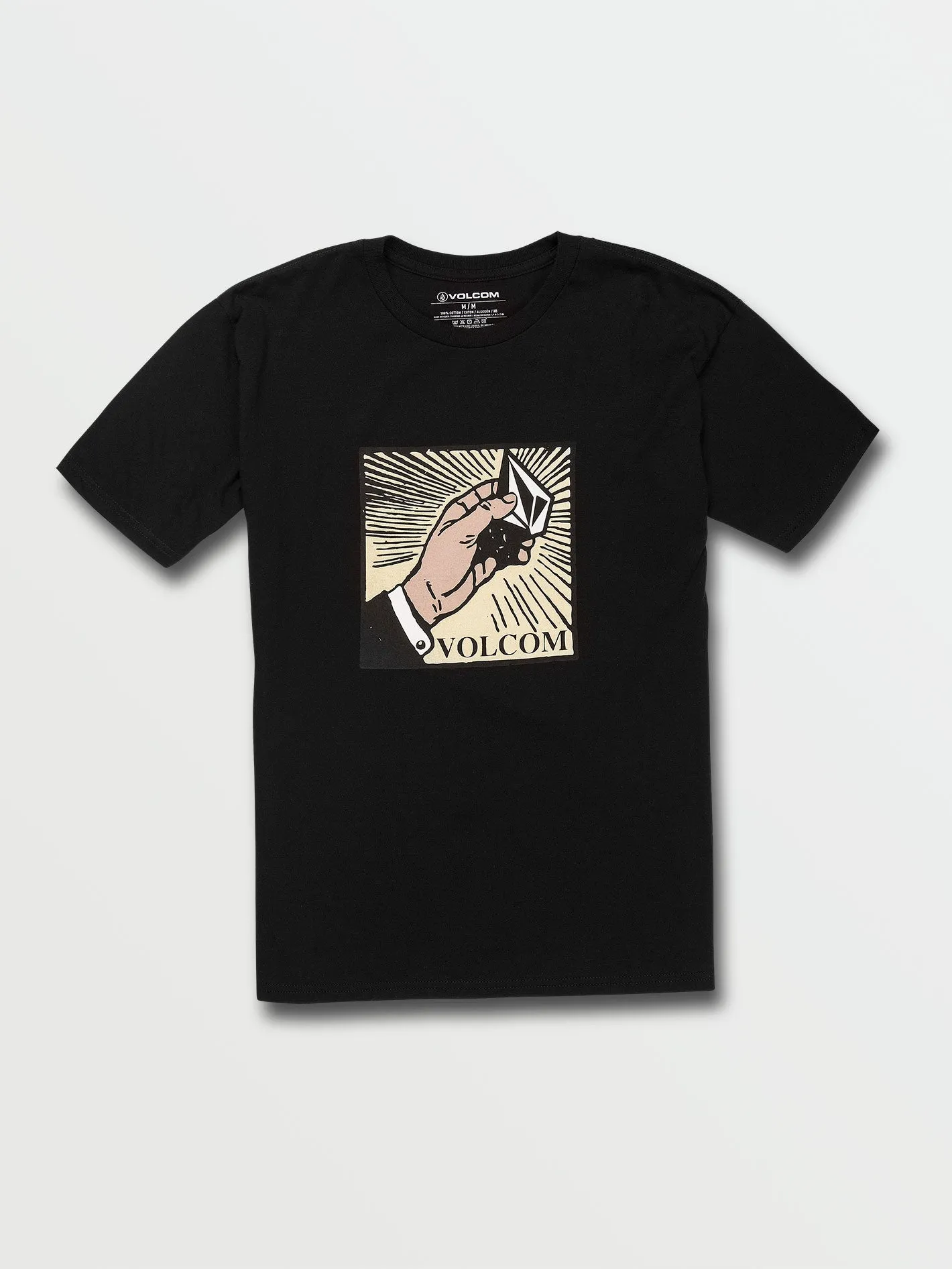Behold Short Sleeve Tee - Black sold by Volcom
