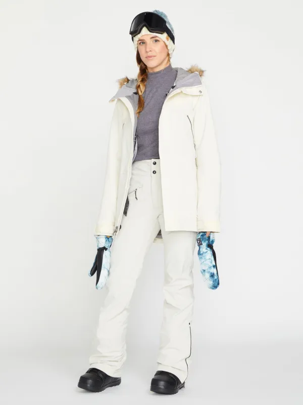 Womens Shadow Insulated Jacket - Off White (2022) sold by Volcom