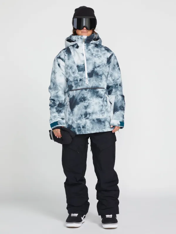 Womens Fern Insulated Gore Pullover - Storm Tie-Dye (2022) made by Volcom