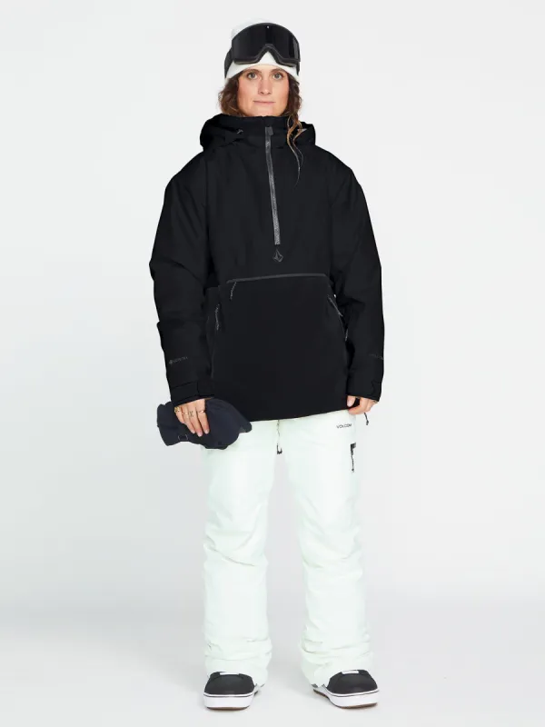 Womens Fern Insulated Gore Pullover - Black (2022) made by Volcom