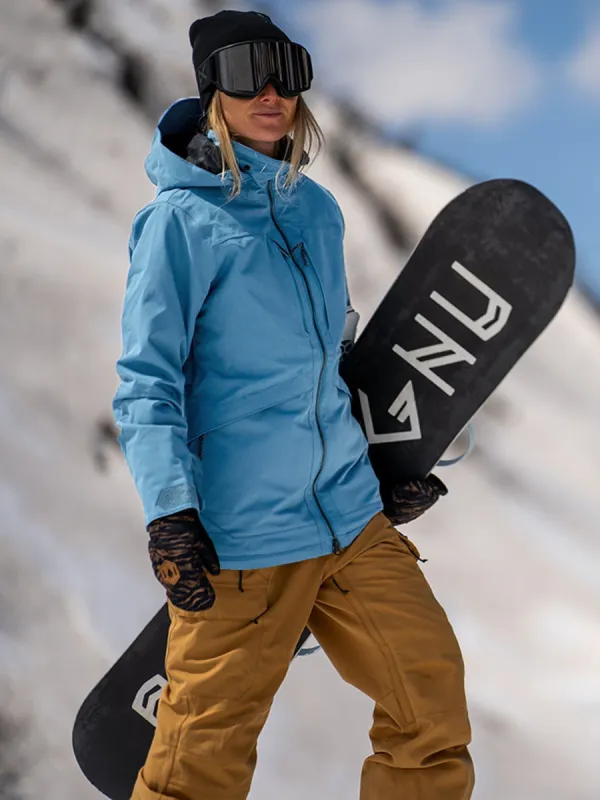Womens Shelter 3D Stretch Jacket - Petrol Blue (2022) sold by Volcom