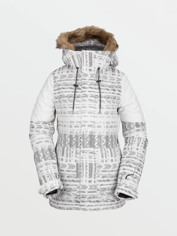 Womens Shadow Insulated Jacket - Stone (2022) sold by Volcom
