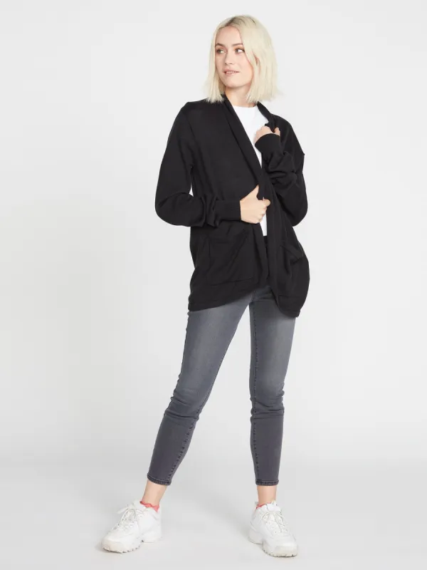 Breezy Babe Wrap - Black sold by Volcom