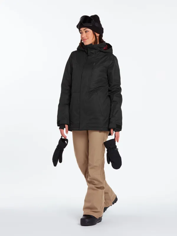 Womens Pine 2L TDS Infrared Jacket - Black (2022) sold by Volcom