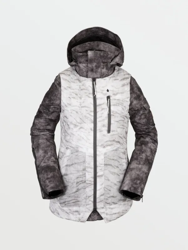 Womens Vault 4-In-1 Jacket - White Tiger (2022) sold by Volcom