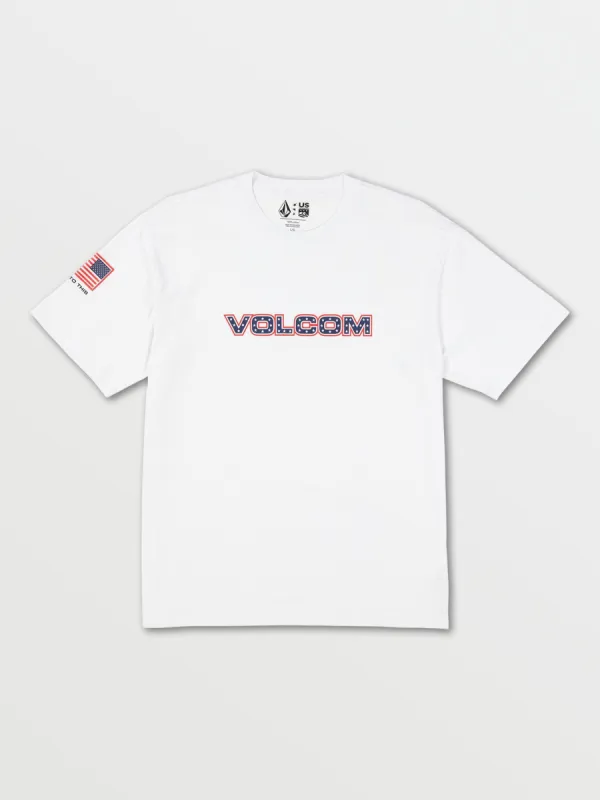 USST Wordmark Short Sleeve - White (2022) sold by Volcom