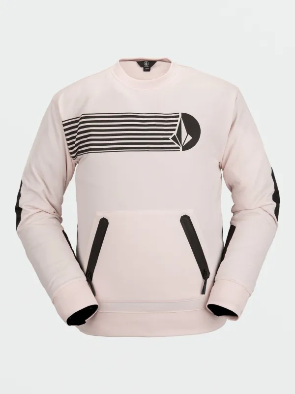 Mens Let It Storm Crew - Party Pink (2022) made by Volcom