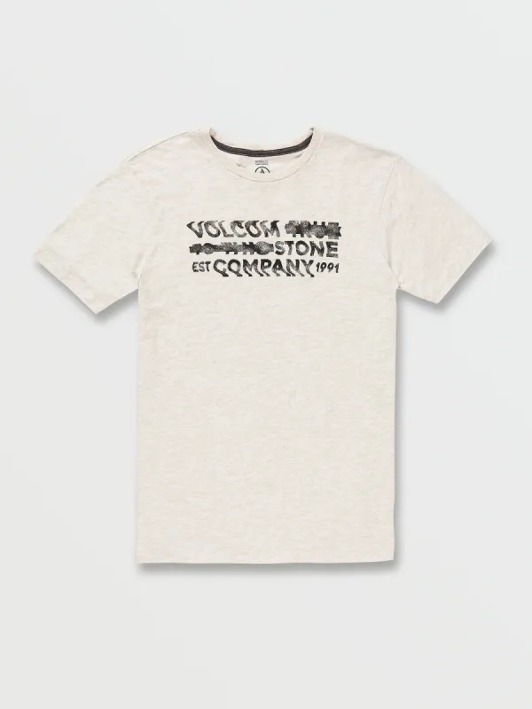 Redacted Short Sleeve Tee - Bone Heather sold by Volcom