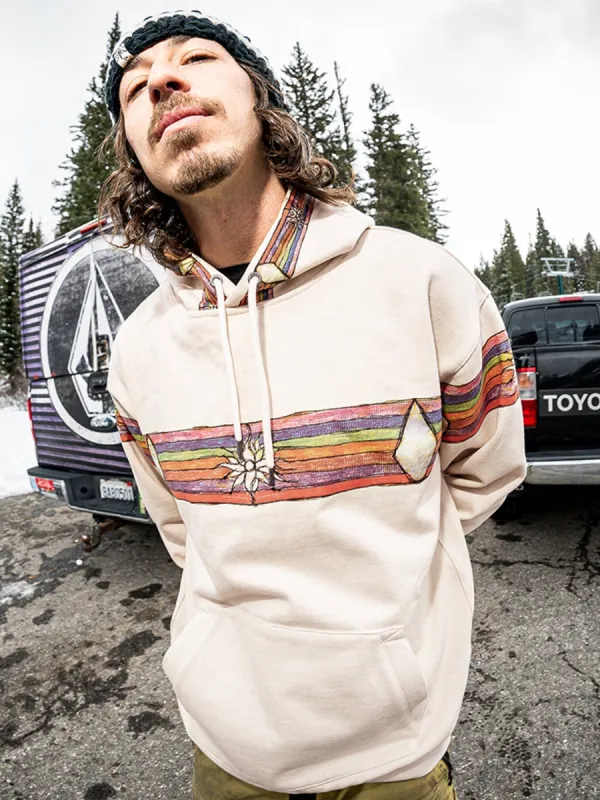 Mens D.I. Fleece Pullover - Off White (2022) sold by Volcom