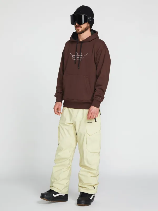 Mens D.I. Fleece Pullover - Brown (2022) sold by Volcom