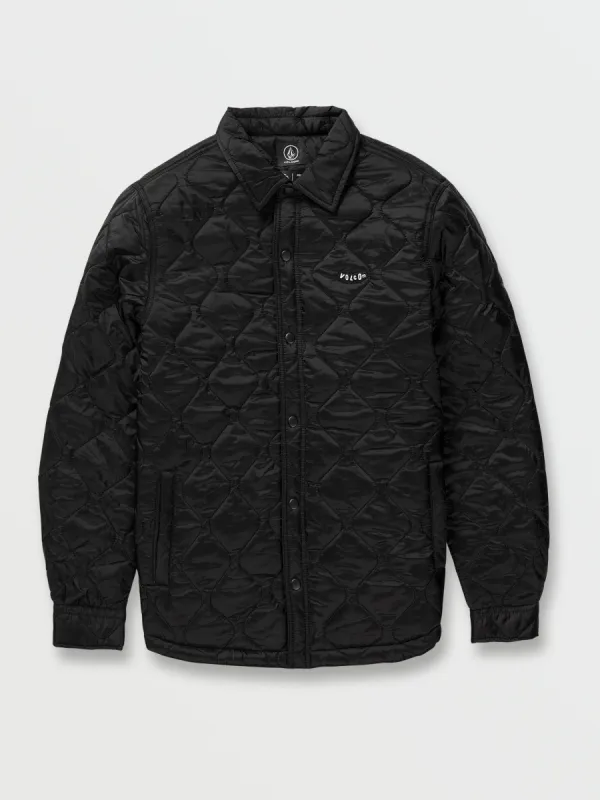 Bowered Plus Fleece Lined Jacket - Black sold by Volcom