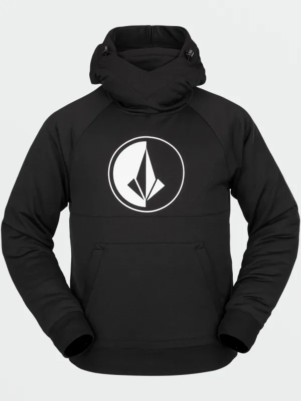 Mens Hydro Riding Hoodie - Black (2022) sold by Volcom