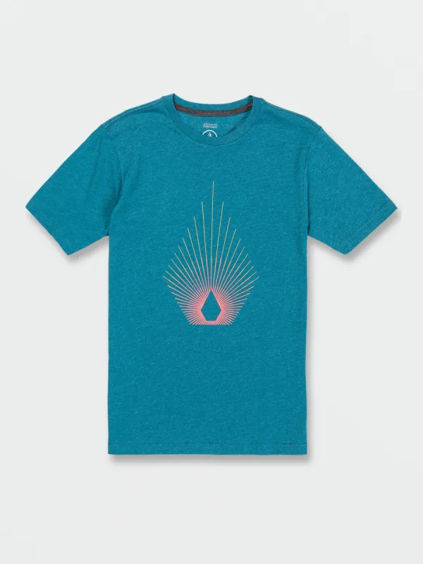Big Boys Blister Short Sleeve Tee - Ocean Teal Heather sold by Volcom
