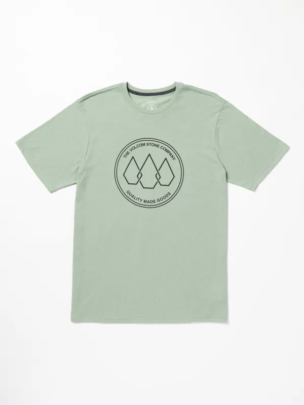 Stone Link Short Sleeve Tee - Slate Heather sold by Volcom
