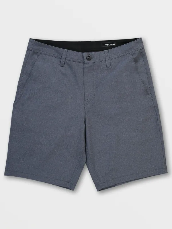 Static Surf N' Turf Hybrid Shorts - Navy Heather sold by Volcom