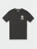 Psychbox Short Sleeve Tee - Vintage Black sold by Volcom