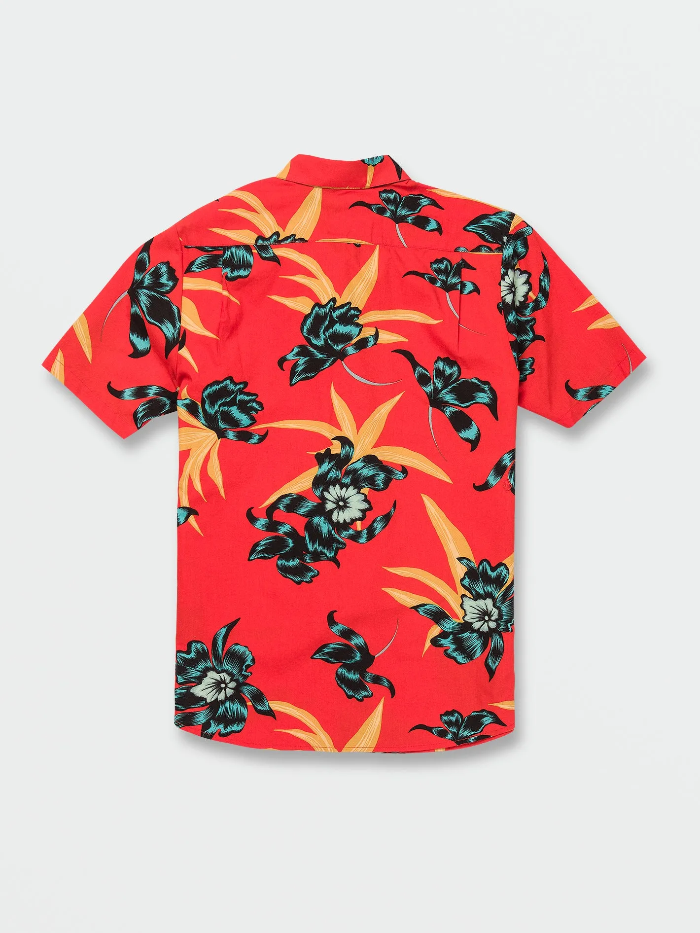 Island Time Short Sleeve Shirt - Red Orange sold by Volcom product image thumbnail 4
