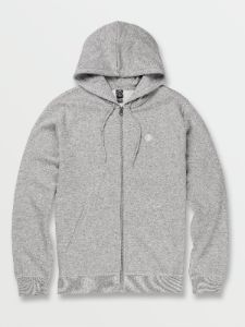 Foreman Zip Fleece Hoodie - Heather Grey sold by Volcom