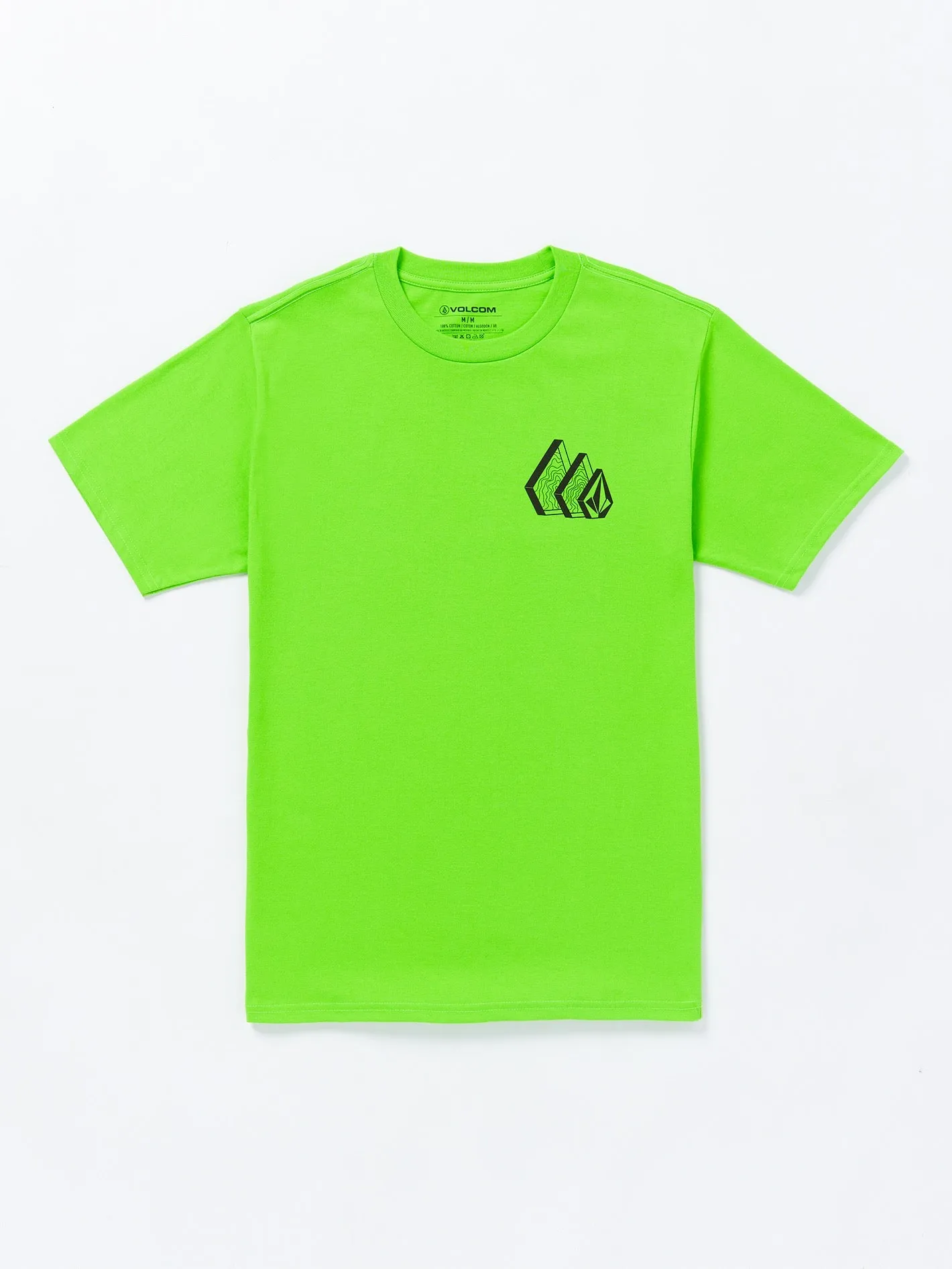Repeater Short Sleeve Tee - Electric Green sold by Volcom