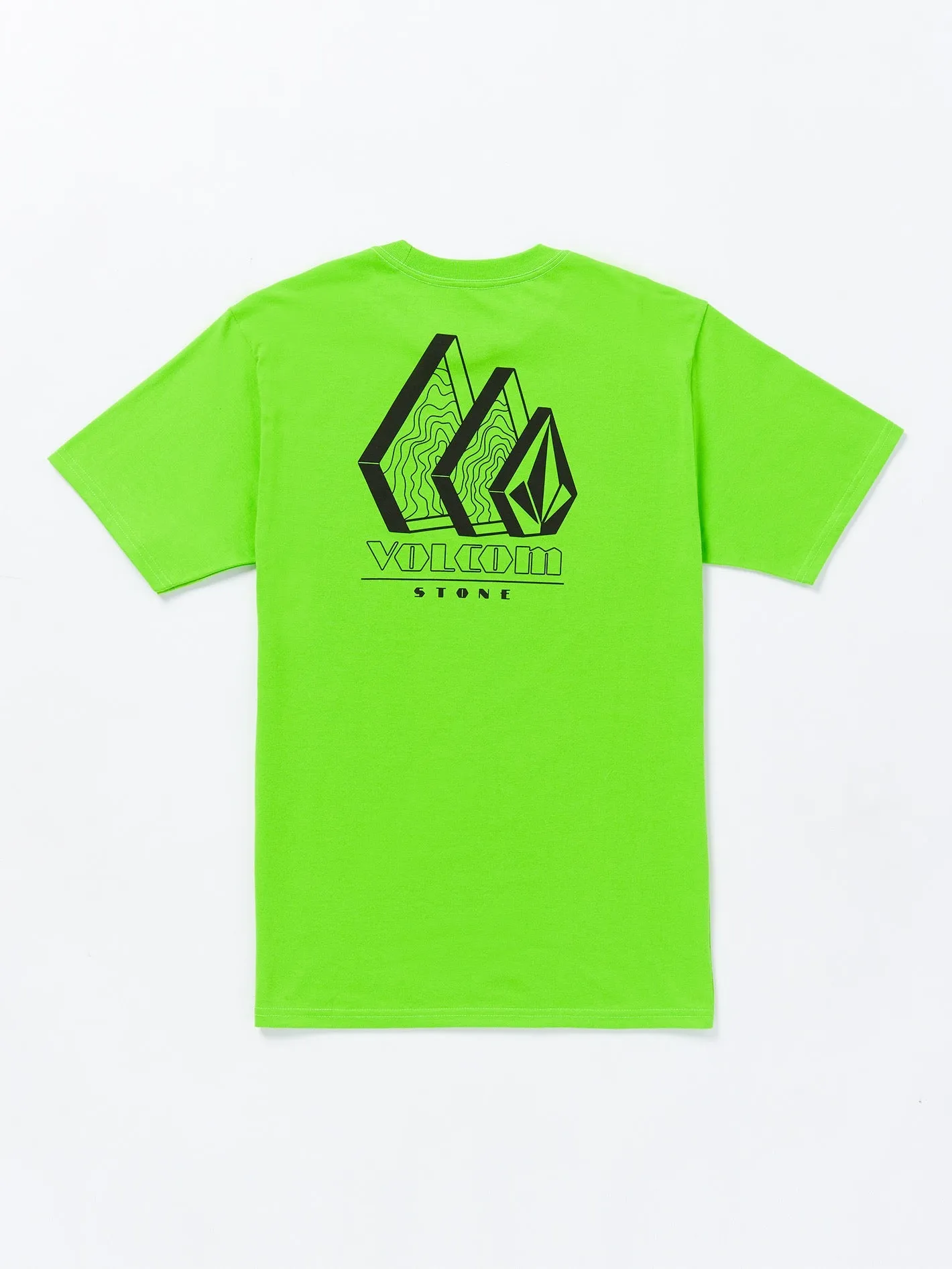 Repeater Short Sleeve Tee - Electric Green sold by Volcom product image thumbnail 2