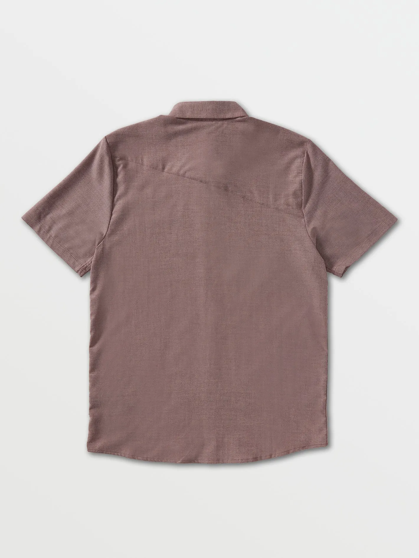 Everett Oxford Short Sleeve Shirt - Port sold by Volcom product image thumbnail 2